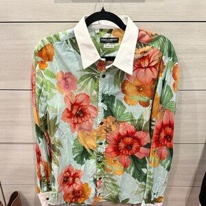 Dolce & Gabbana Multicolor Floral Shirt